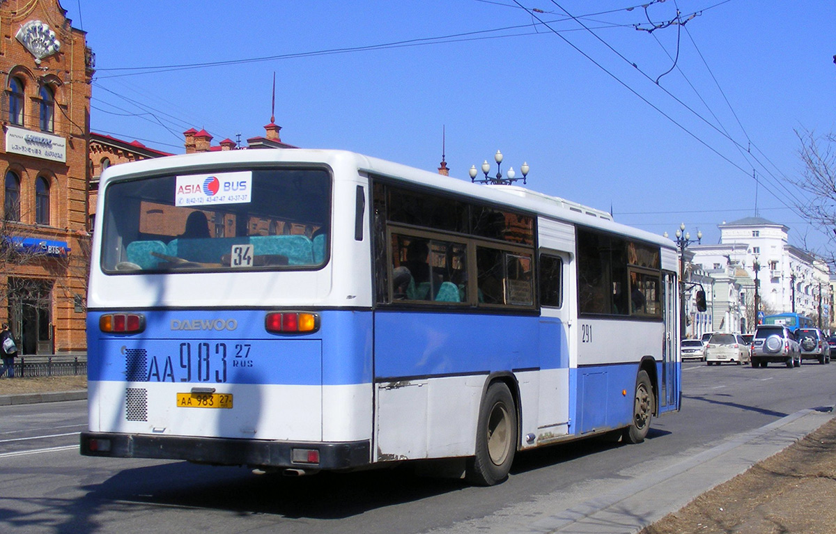 Хабаровский край, Daewoo BS106 Royal City (Busan) № 291