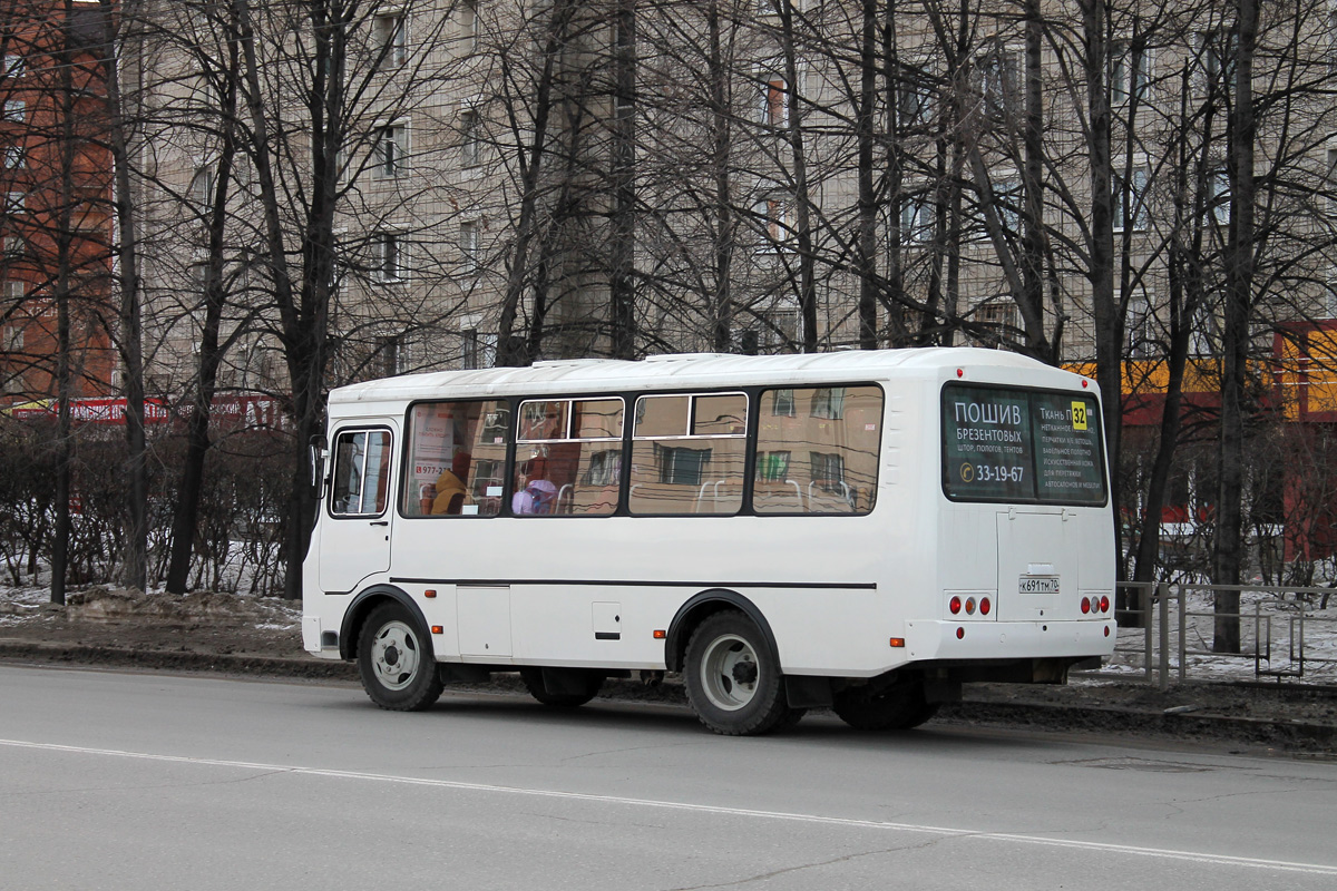 Томская область, ПАЗ-32054 № К 691 ТМ 70