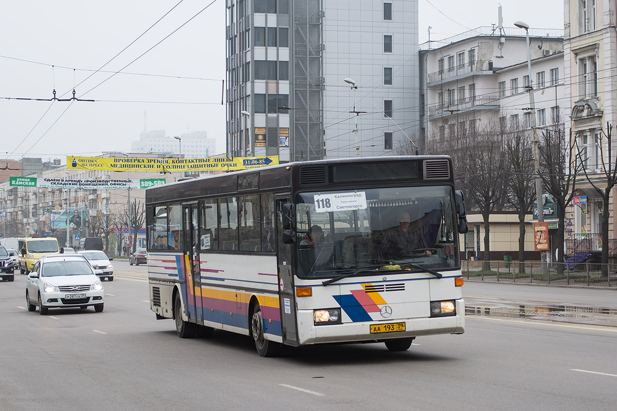 Калининградская область, Mercedes-Benz O407 № АА 193 39