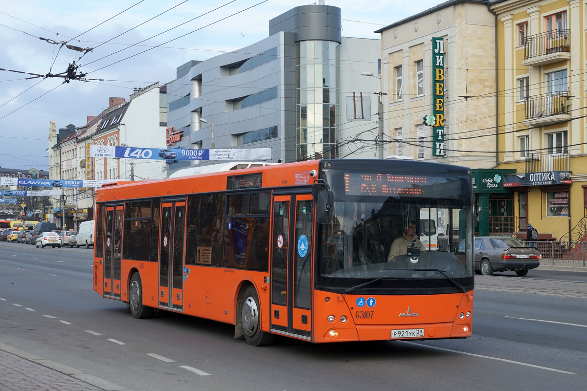 Калининградская область, МАЗ-203.085 № 63107