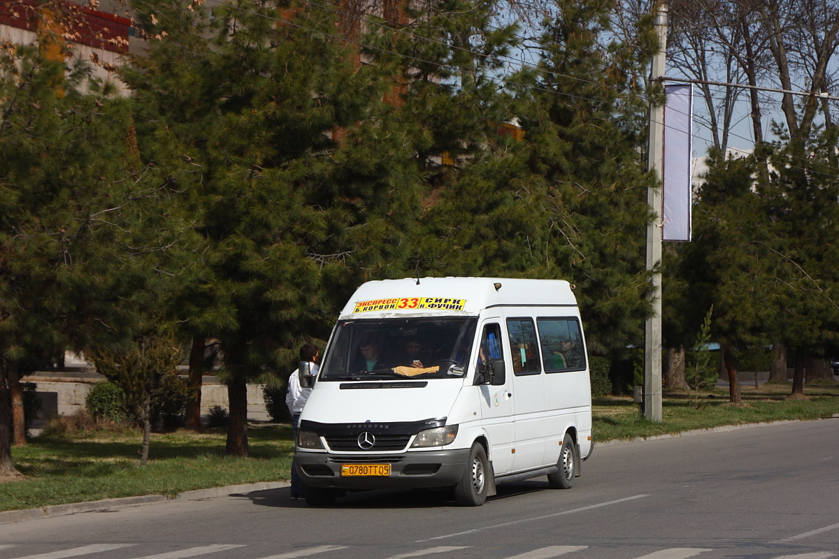 Таджикистан, Mercedes-Benz Sprinter № 0780 ТТ 05 — Фото — Автобусный  транспорт