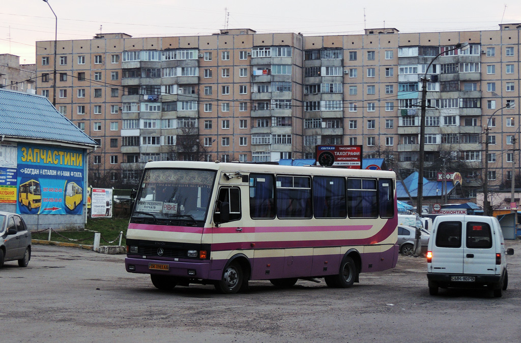 Ровненская область, БАЗ-А079.24 "Мальва" № BK 0983 AA