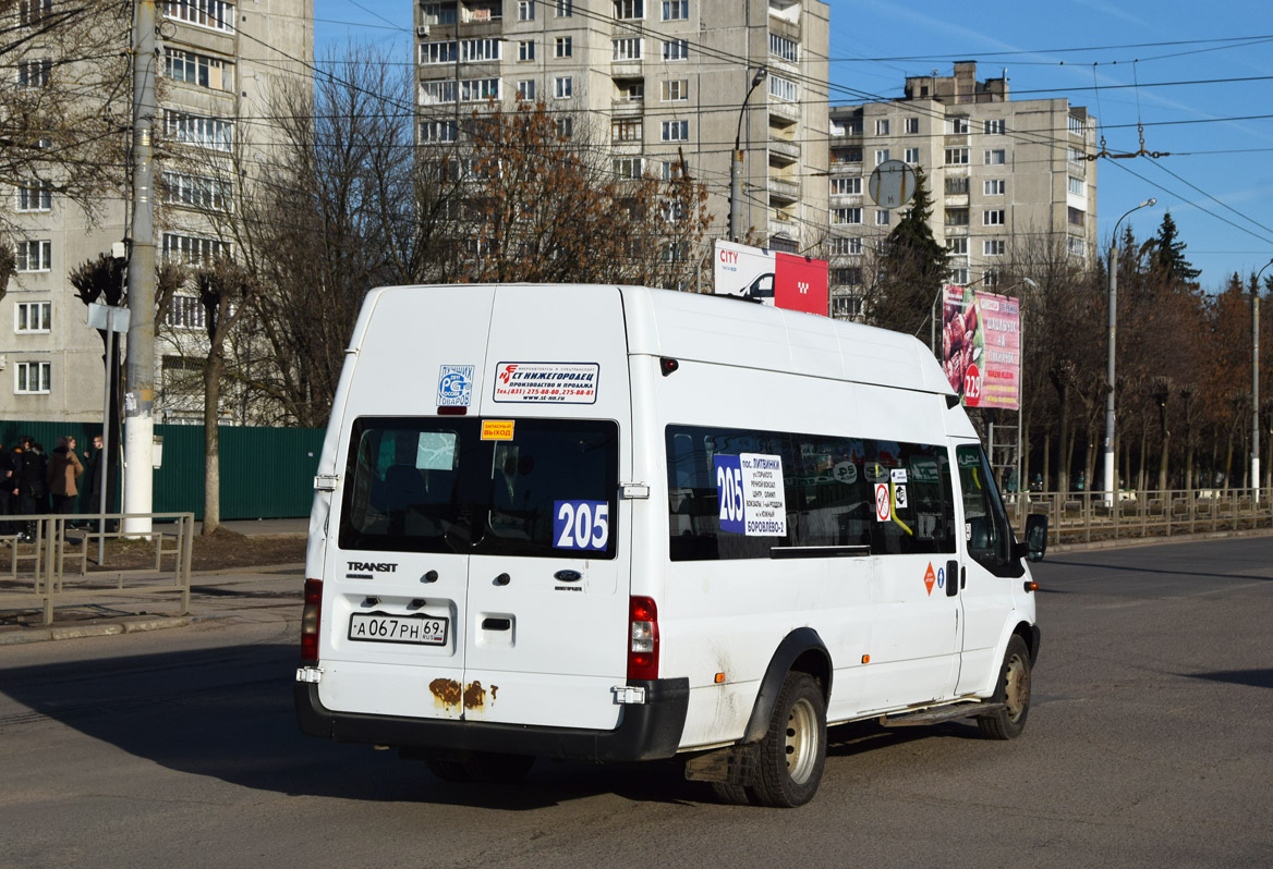 Тверская область, Нижегородец-222709  (Ford Transit) № А 067 РН 69