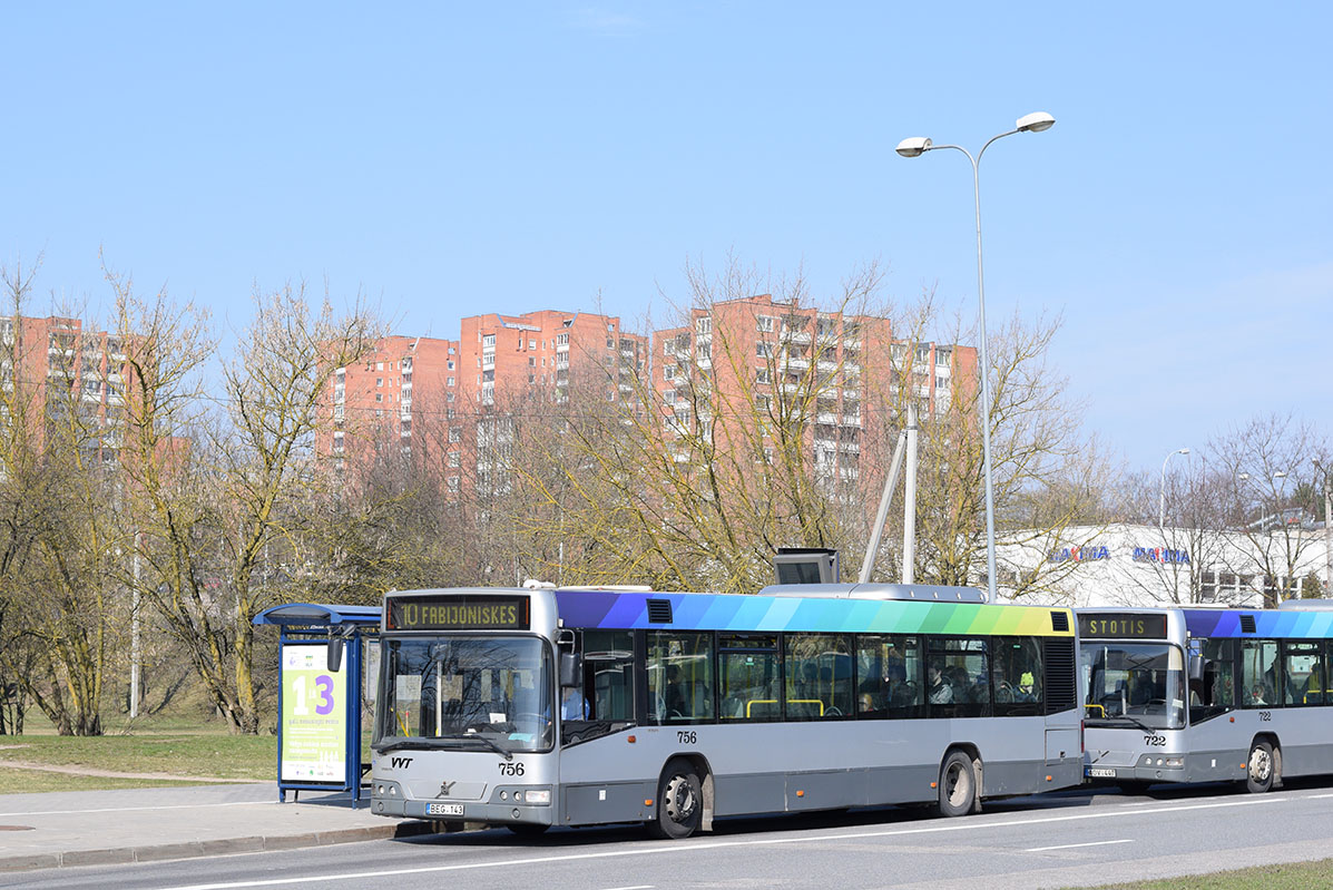 Литва, Volvo 7700 № 756