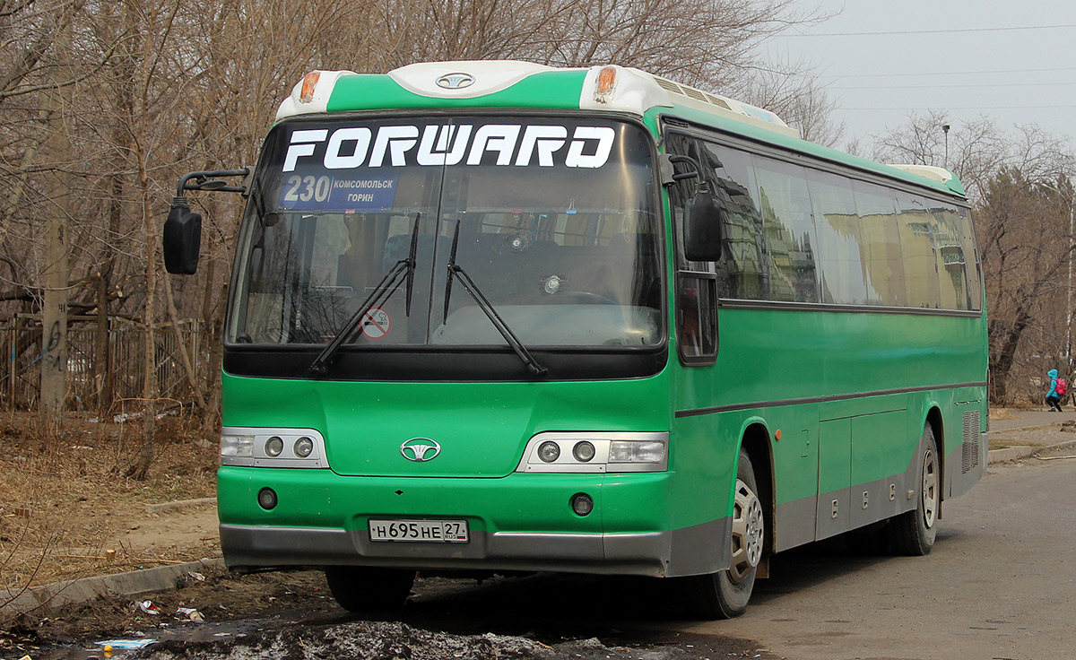 Gebiet Chabarowsk, Daewoo BH116 Royal Luxury Nr. Н 695 НЕ 27