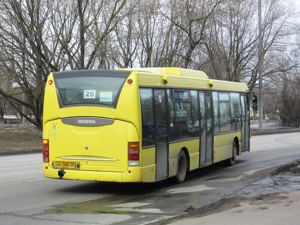 Вологодская область, Scania OmniLink I (Скания-Питер) № АК 088 35