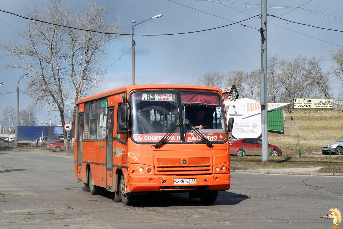 Нижегородская область, ПАЗ-320402-05 № М 339 РС 152