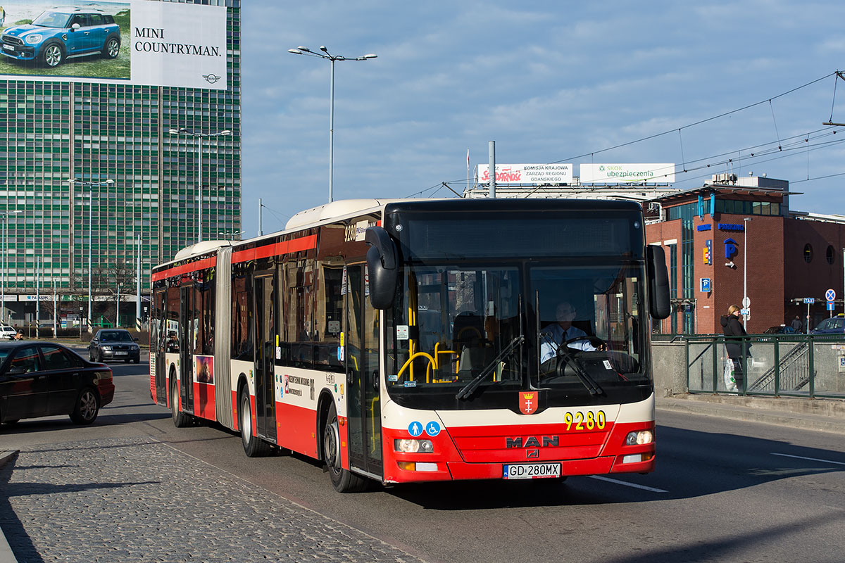 Polska, MAN A23 Lion's City G NG313 Nr 9280