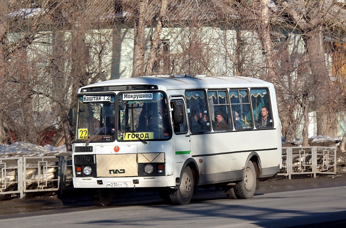 Томская область, ПАЗ-32054 № М 230 СС 70