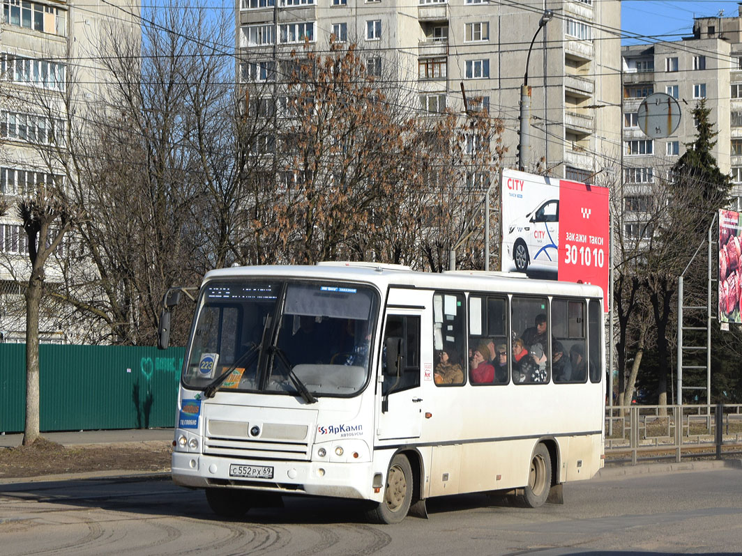 Тверская область, ПАЗ-320302-11 № С 552 РХ 69