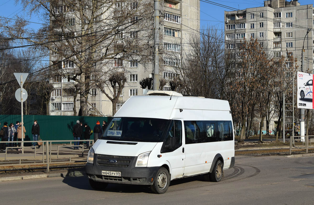 Тверская область, Нижегородец-222700 (Ford Transit) № М 645 РУ 69 — Фото —  Автобусный транспорт