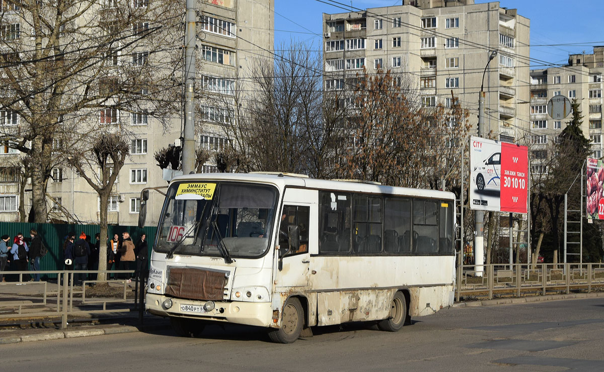 Тверская область, ПАЗ-320402-03 № О 840 РТ 69