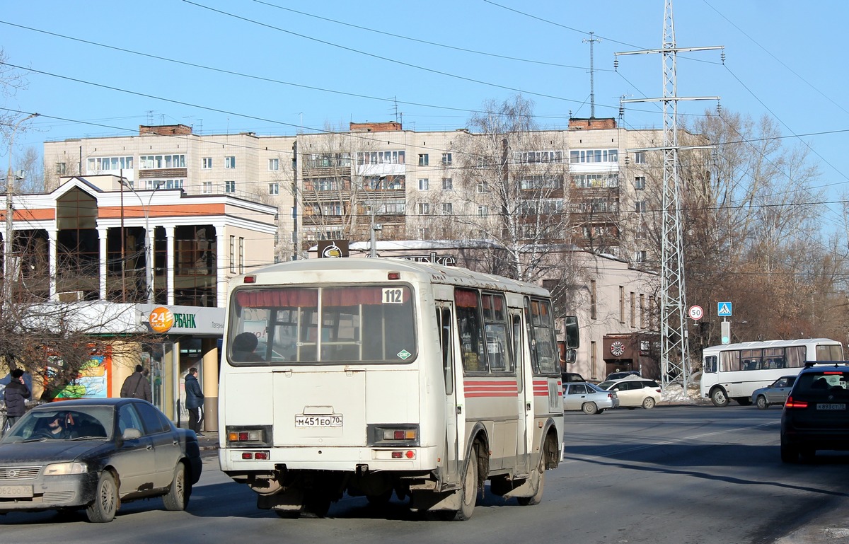 Томская область, ПАЗ-32051-110 № М 451 ЕО 70