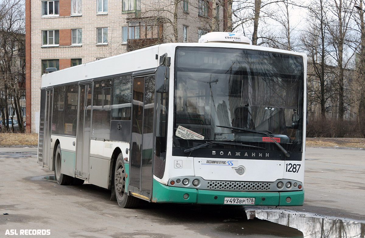 Санкт-Петербург, Волжанин-5270-20-06 "СитиРитм-12" № 1287