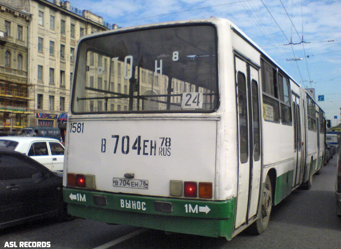 Санкт-Петербург, Ikarus 280.33O № 1581