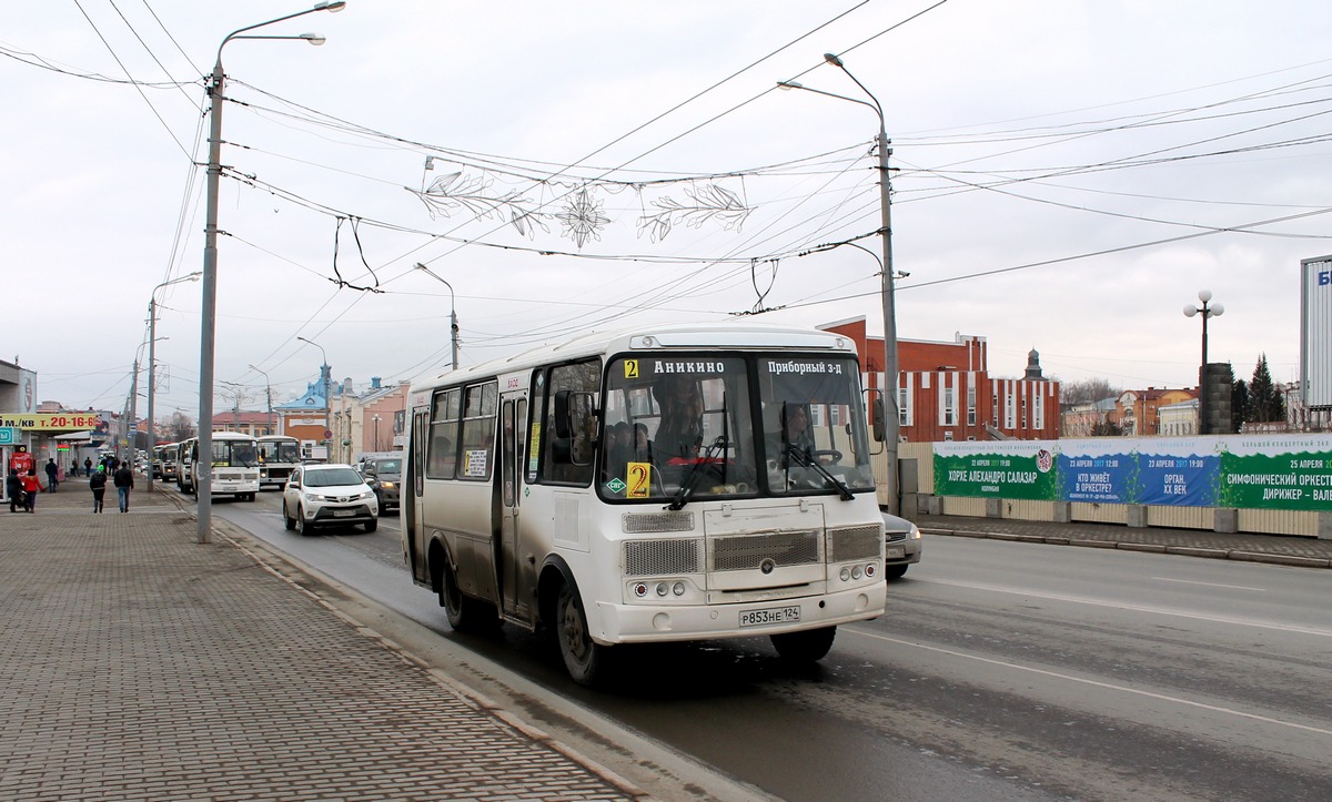 Томская область, ПАЗ-32054 № Р 853 НЕ 124