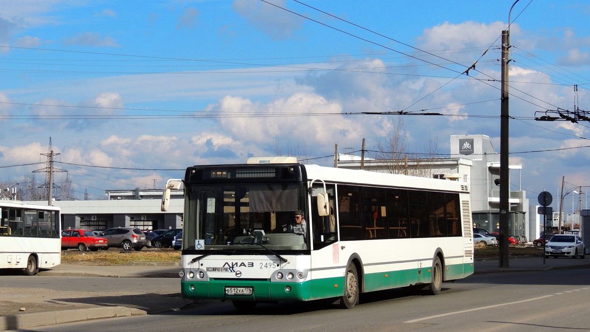 Санкт-Петербург, ЛиАЗ-5292.60 № 2495