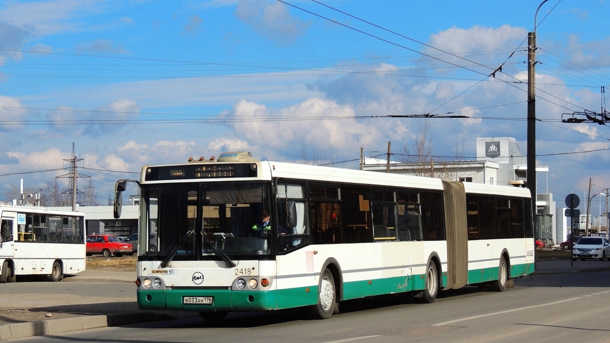 Санкт-Петербург, ЛиАЗ-6213.20 № 2418