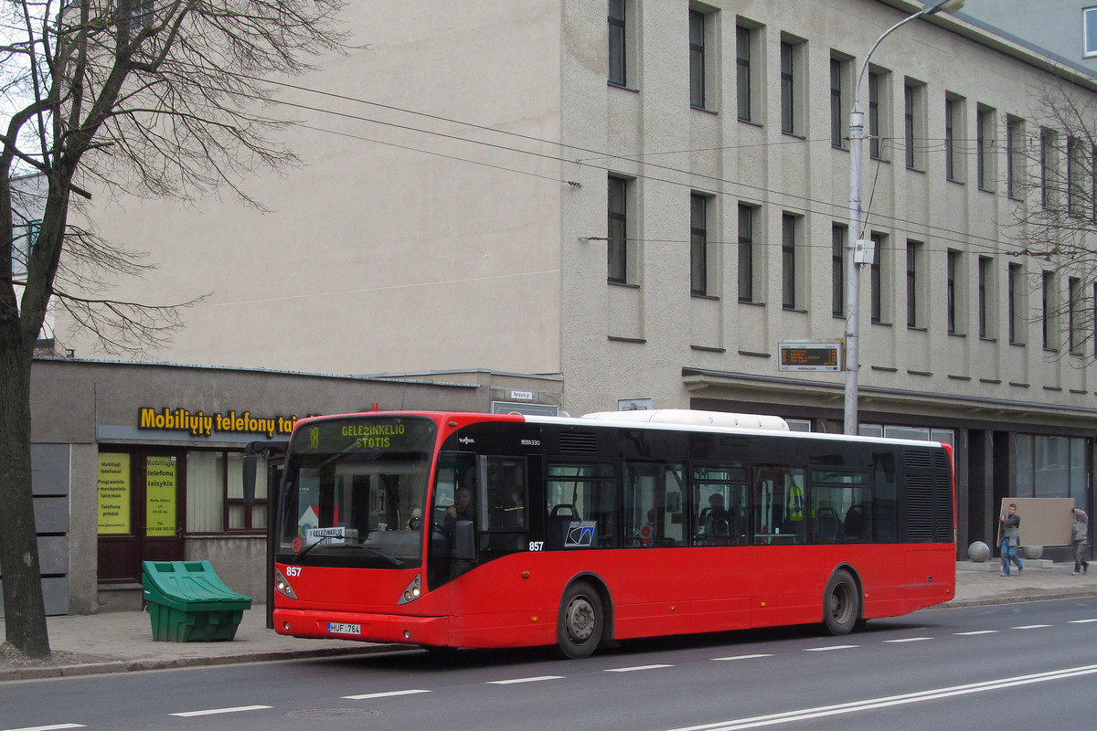 Литва, Van Hool New A330 № 857