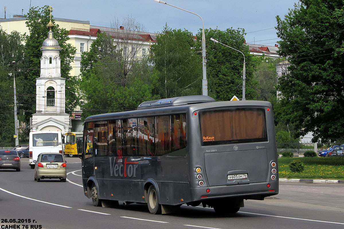 Jaroslavlská oblast, PAZ-320412-05 "Vector" č. А 605 ОН 76