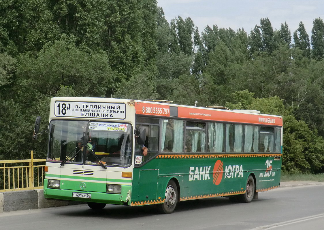 Saratov region, Mercedes-Benz O405 # К 481 КС 64