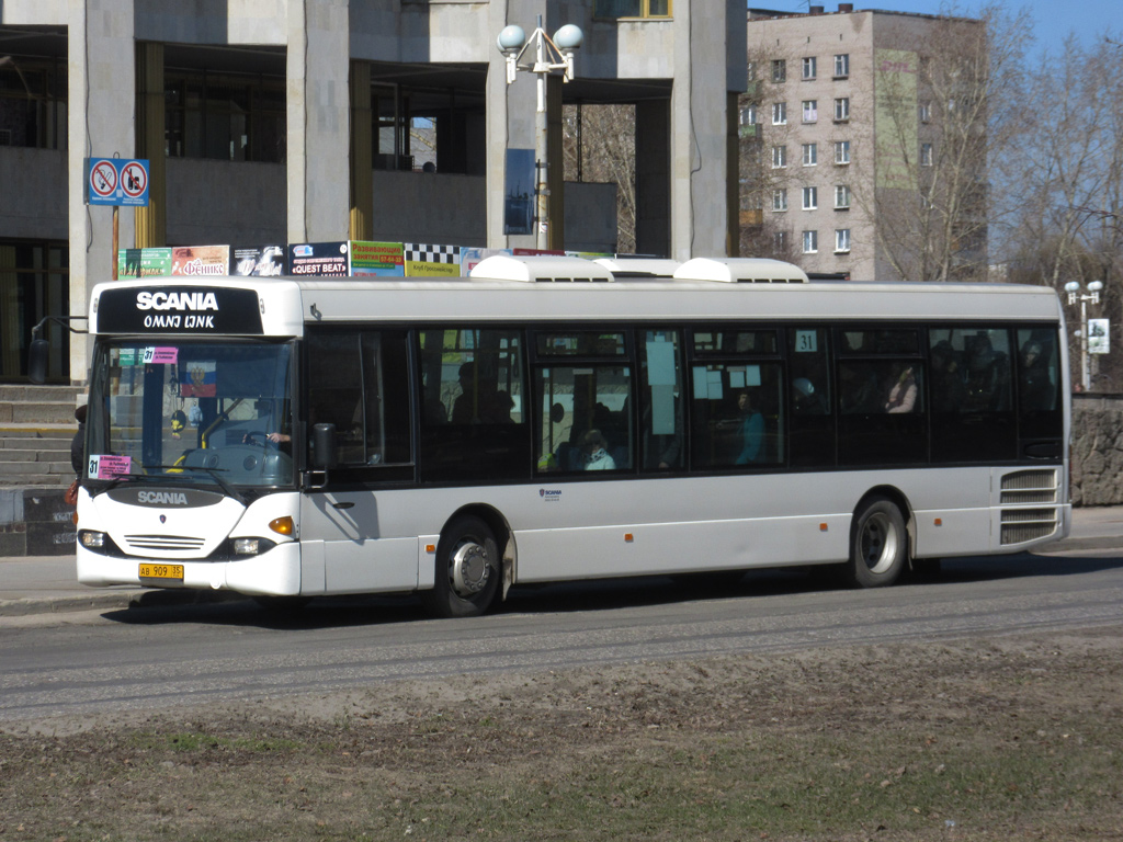 Вологодская область, Scania OmniLink I (Скания-Питер) № АВ 909 35