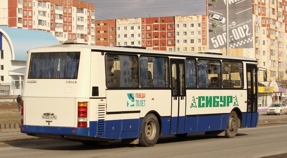 Ханты-Мансийский АО, Karosa C934E.1351 № В 022 СН 86