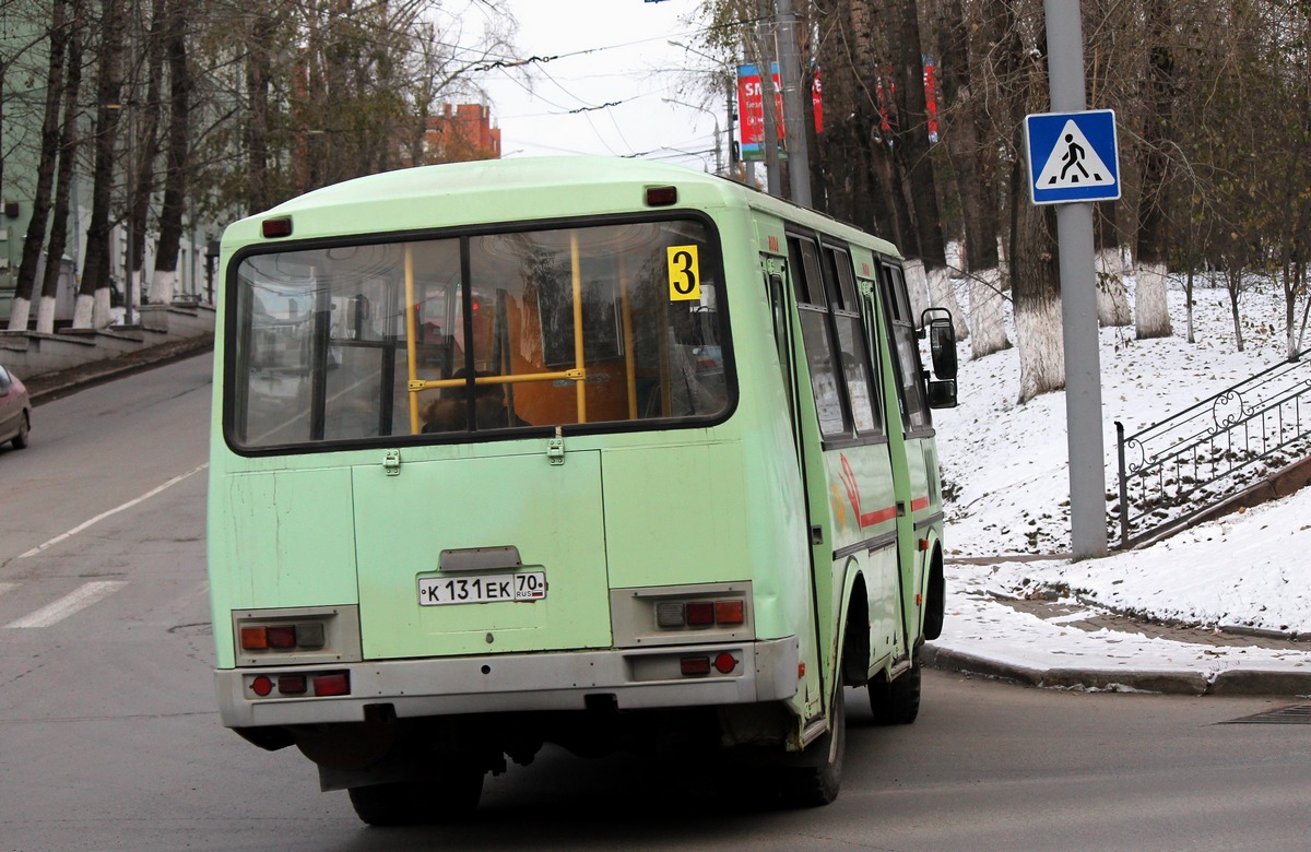 Томская область, ПАЗ-32054 № К 131 ЕК 70