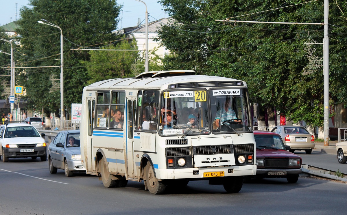 Томская область, ПАЗ-32054 № АА 046 70