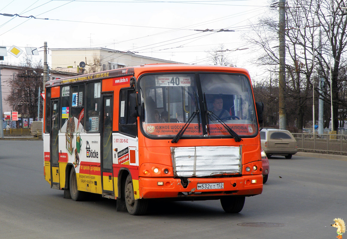 Nizhegorodskaya region, PAZ-320402-05 č. М 532 ЕТ 152
