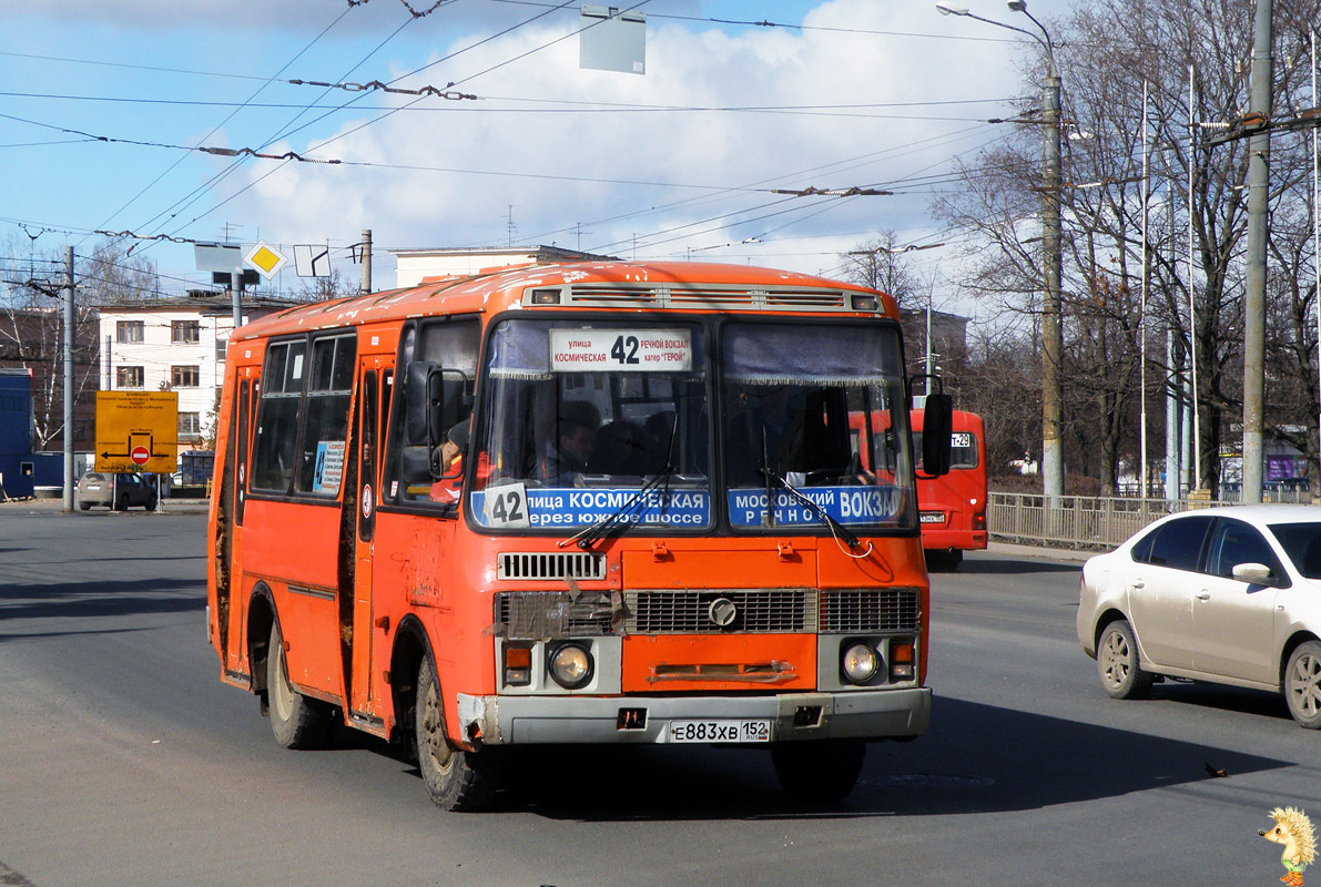 Нижегородская область, ПАЗ-32054 № Е 883 ХВ 152