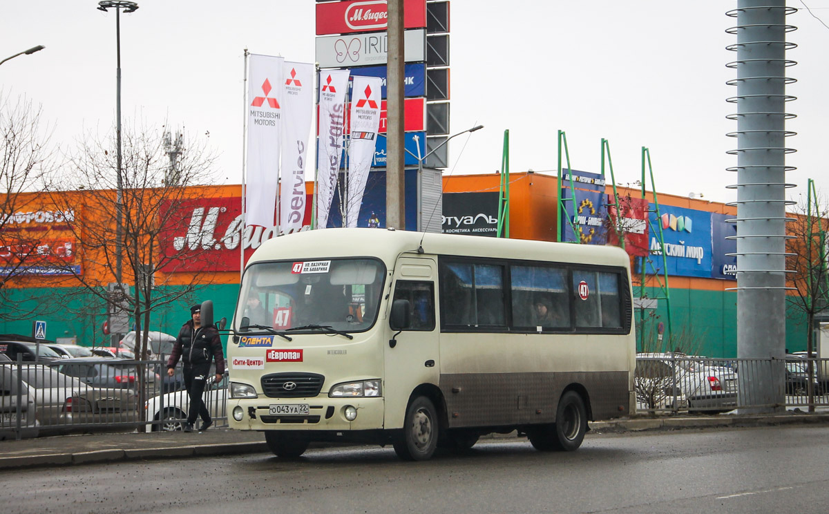 Altayskiy kray, Hyundai County SWB (RZGA) Nr. О 043 УА 22