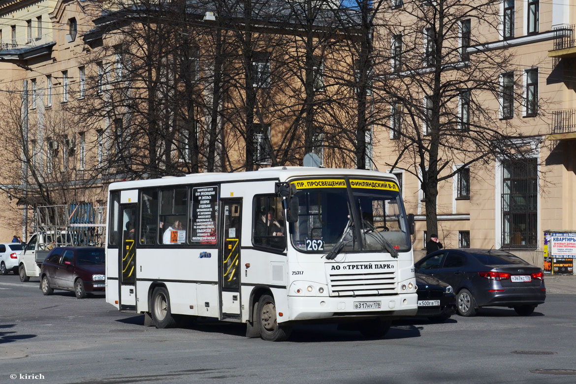 Санкт-Петербург, ПАЗ-320402-05 № В 317 НУ 178