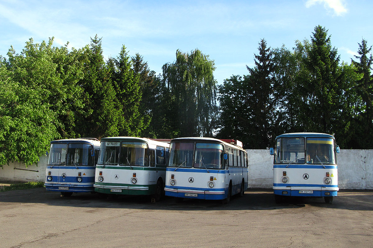 Ровненская область, ЛАЗ-695Н № 5413 РВН; Ровненская область, ЛАЗ-695Н № BK 9117 AX; Ровненская область, ЛАЗ-695Н № BK 4461 AK; Ровненская область, ЛАЗ-695Н № BK 3321 AX; Ровненская область — Разные фотографии