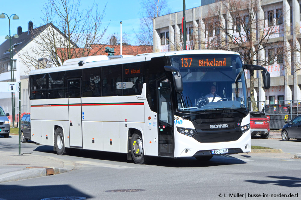 Норвегия, Scania Interlink LD № 245