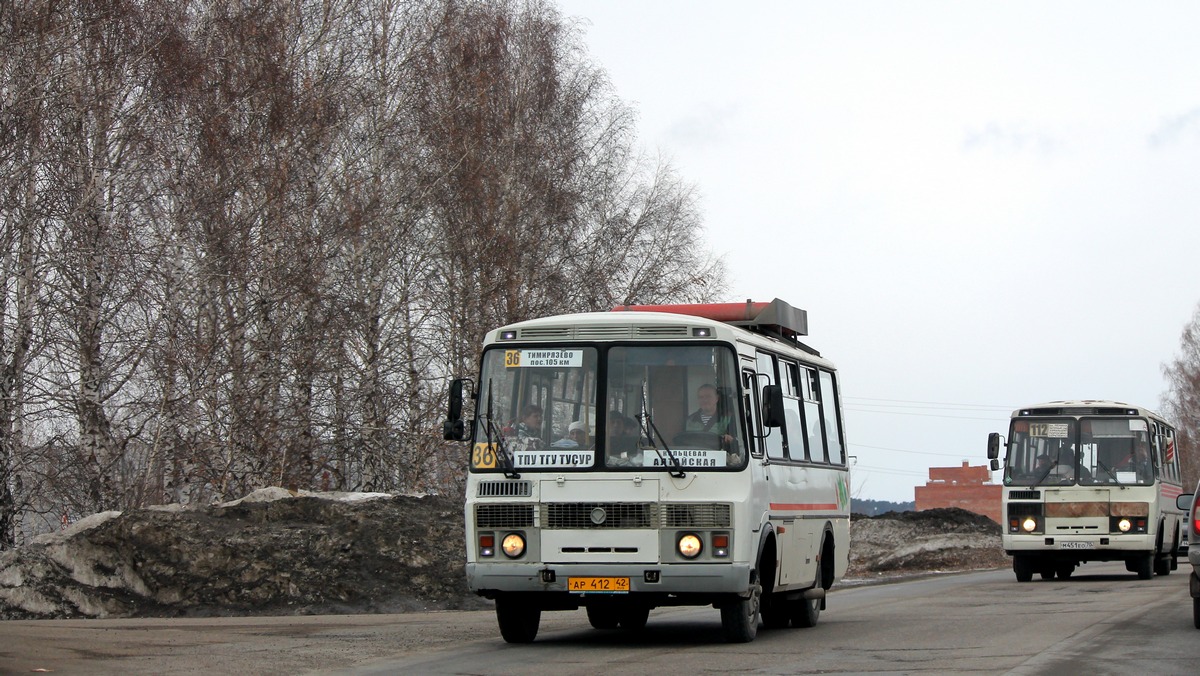 Томская область, ПАЗ-32054 № АР 412 42