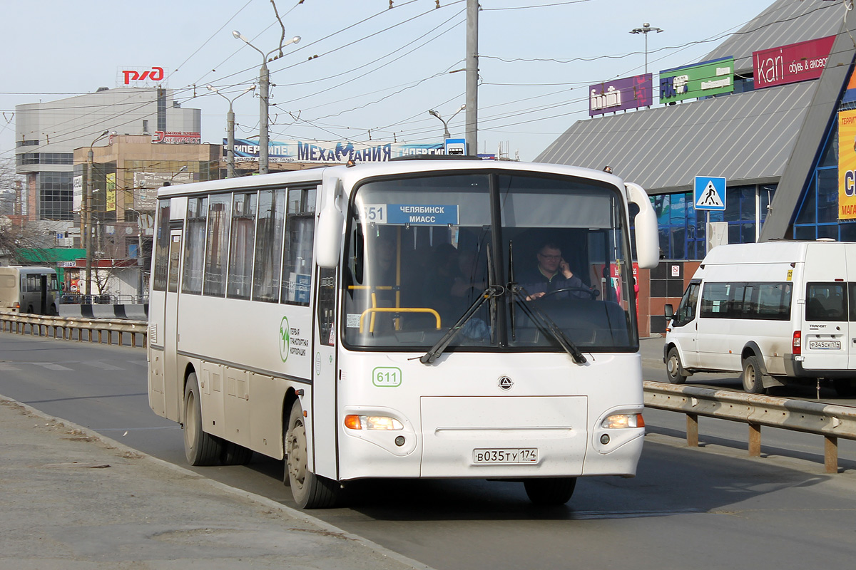 Челябинская область, КАвЗ-4238-72 № 611