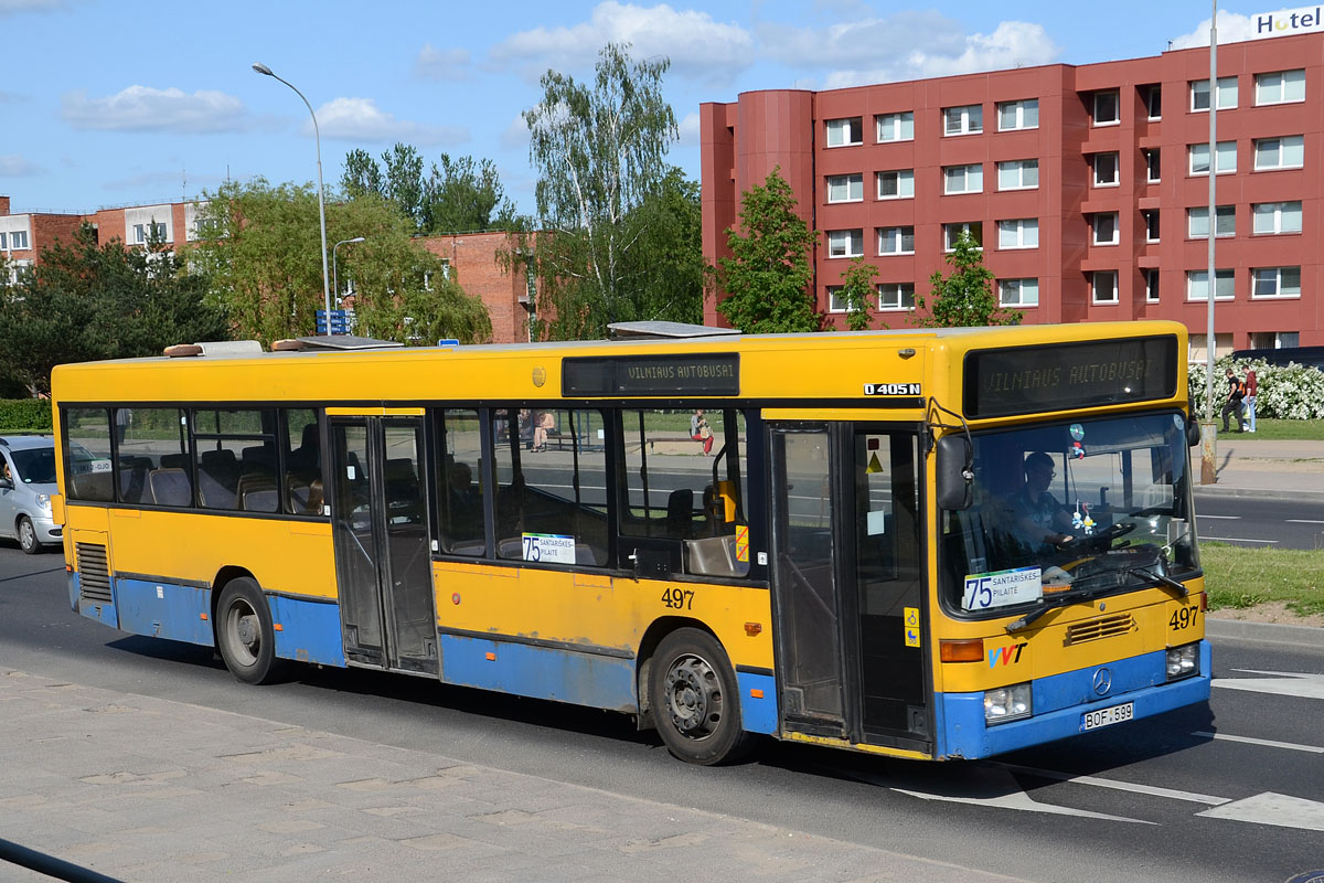 Litauen, Mercedes-Benz O405N2 Nr. 497