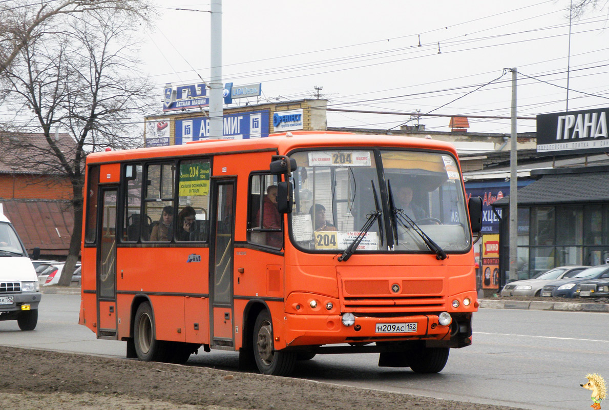 Нижегородская область, ПАЗ-320402-05 № Н 209 АС 152