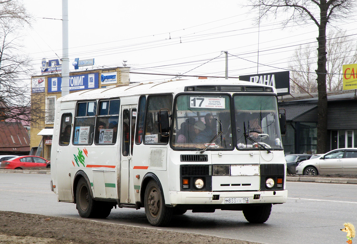 Нижегородская область, ПАЗ-32053 № М 855 ХХ 152