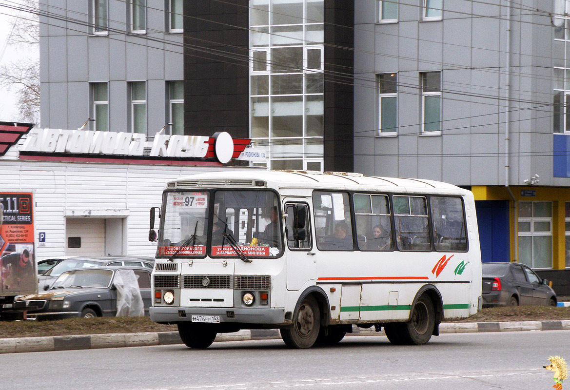 Нижегородская область, ПАЗ-32054 № М 476 РР 152