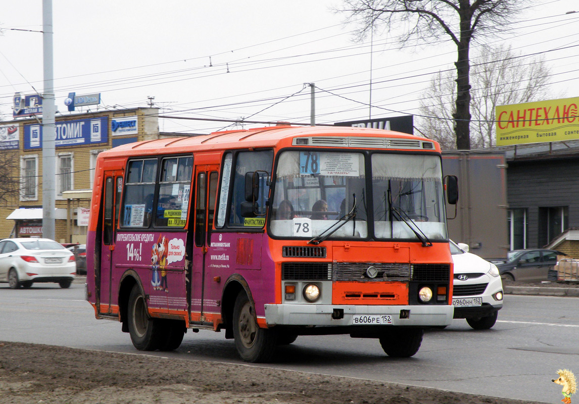 Нижегородская область, ПАЗ-32054 № В 606 РЕ 152