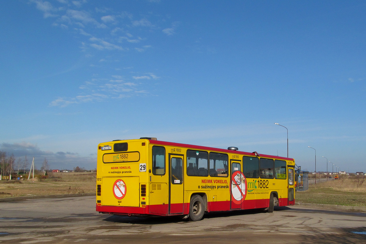 Литва, Scania CN113CLB № 1012