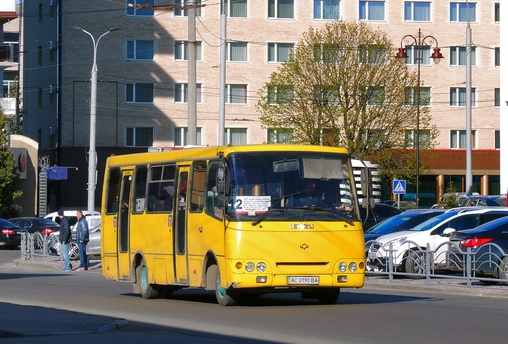 Волынская область, Богдан А09202 № AC 0190 BA