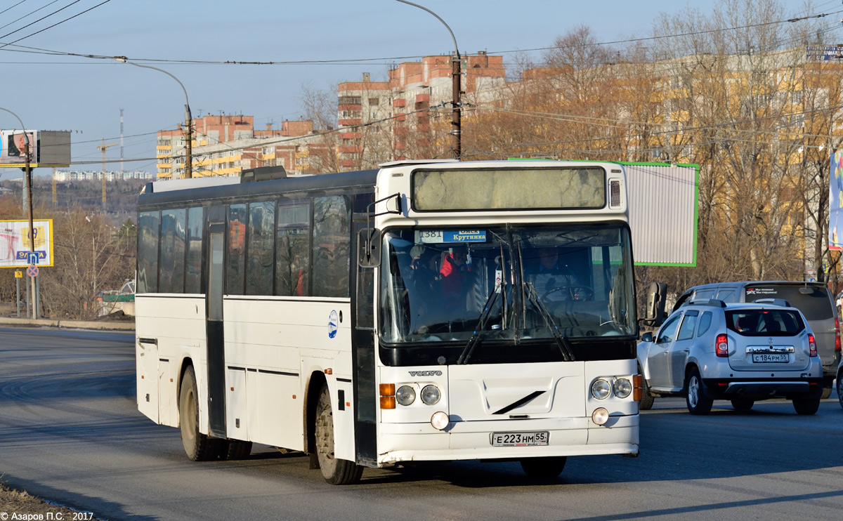 Омская область, СибСкан (Volvo B10M-60F) № Е 223 НМ 55