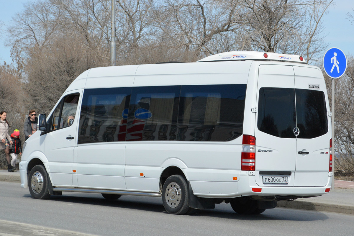 Тюменская область, Луидор-22360C (MB Sprinter) № Р 600 ОС 72