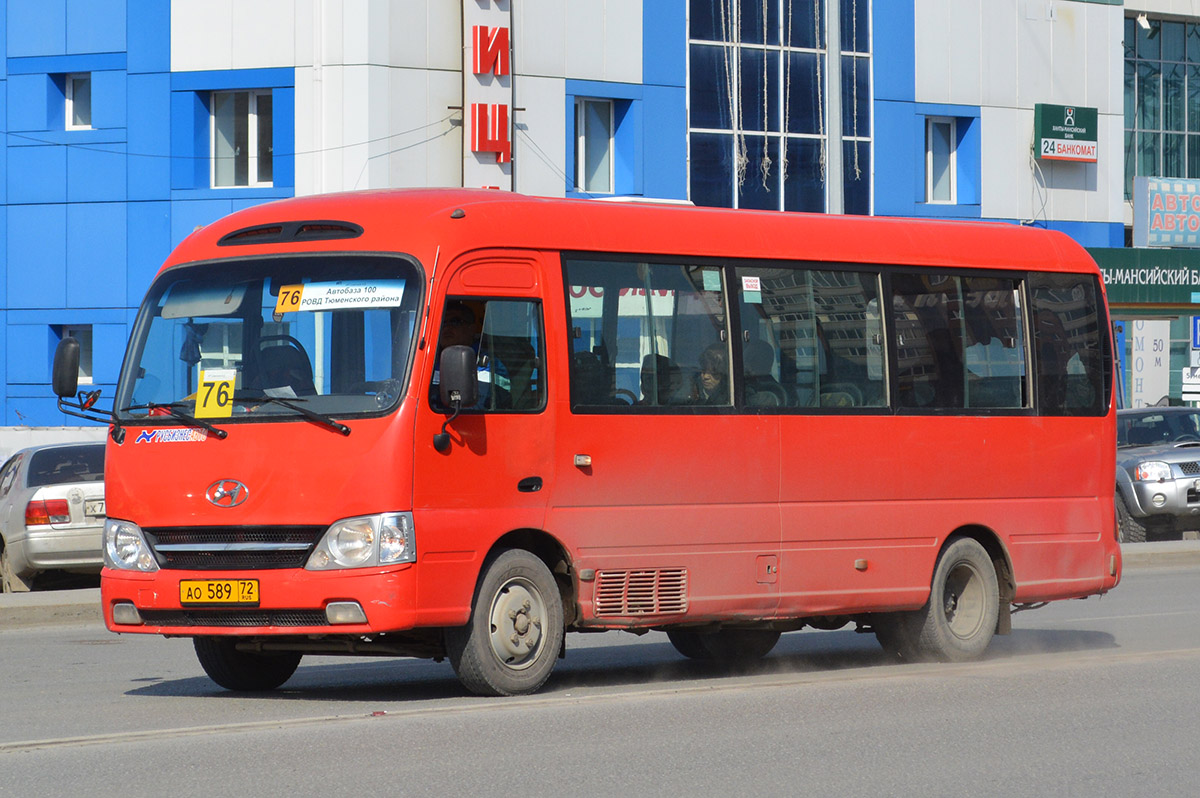 Tyumenyi terület, Hyundai County Kuzbass sz.: АО 589 72