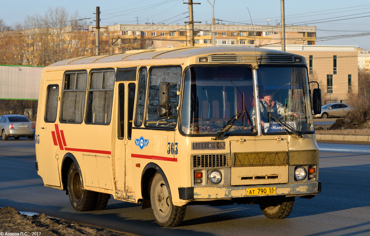 Омская область, ПАЗ-32053 № 363