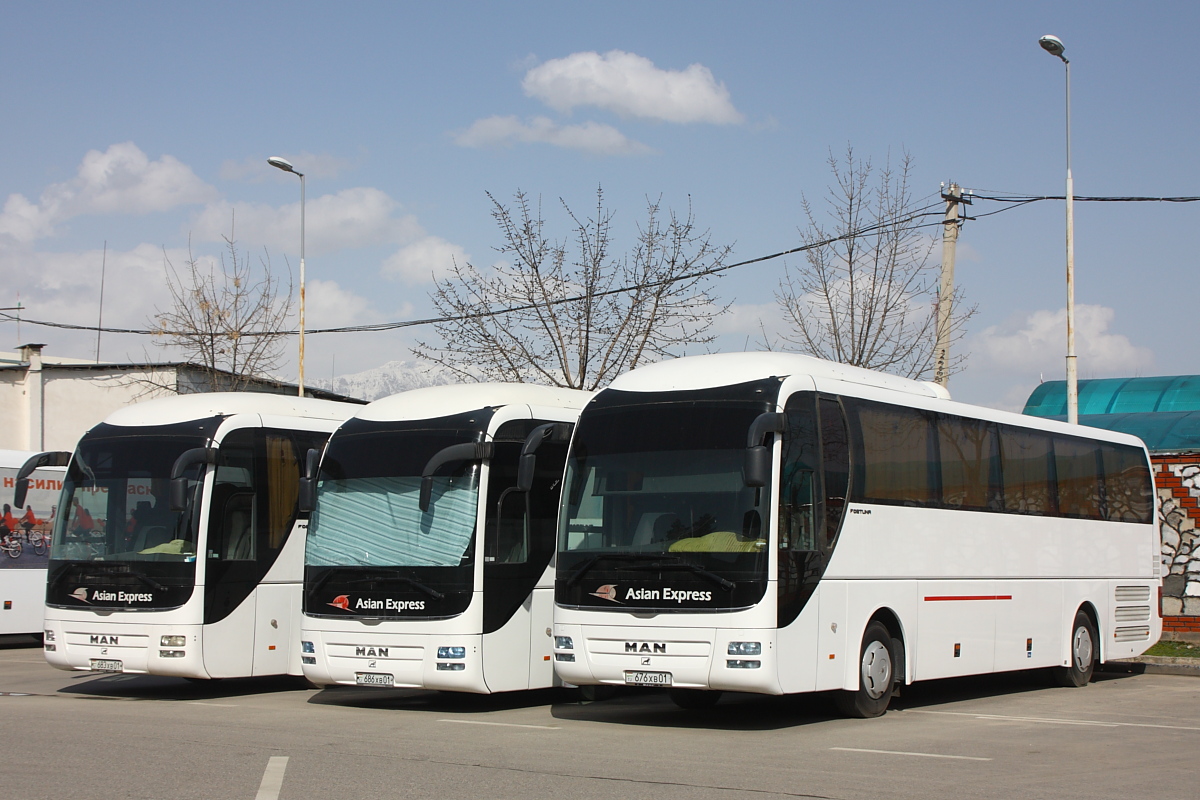 Таджикистан, MAN R07 Fortuna RHC414 № 676 ХВ 01