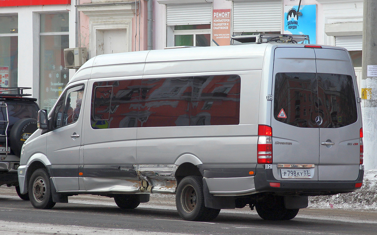 Хабаровский край, Mercedes-Benz Sprinter W906 515CDI № Р 798 КУ 03